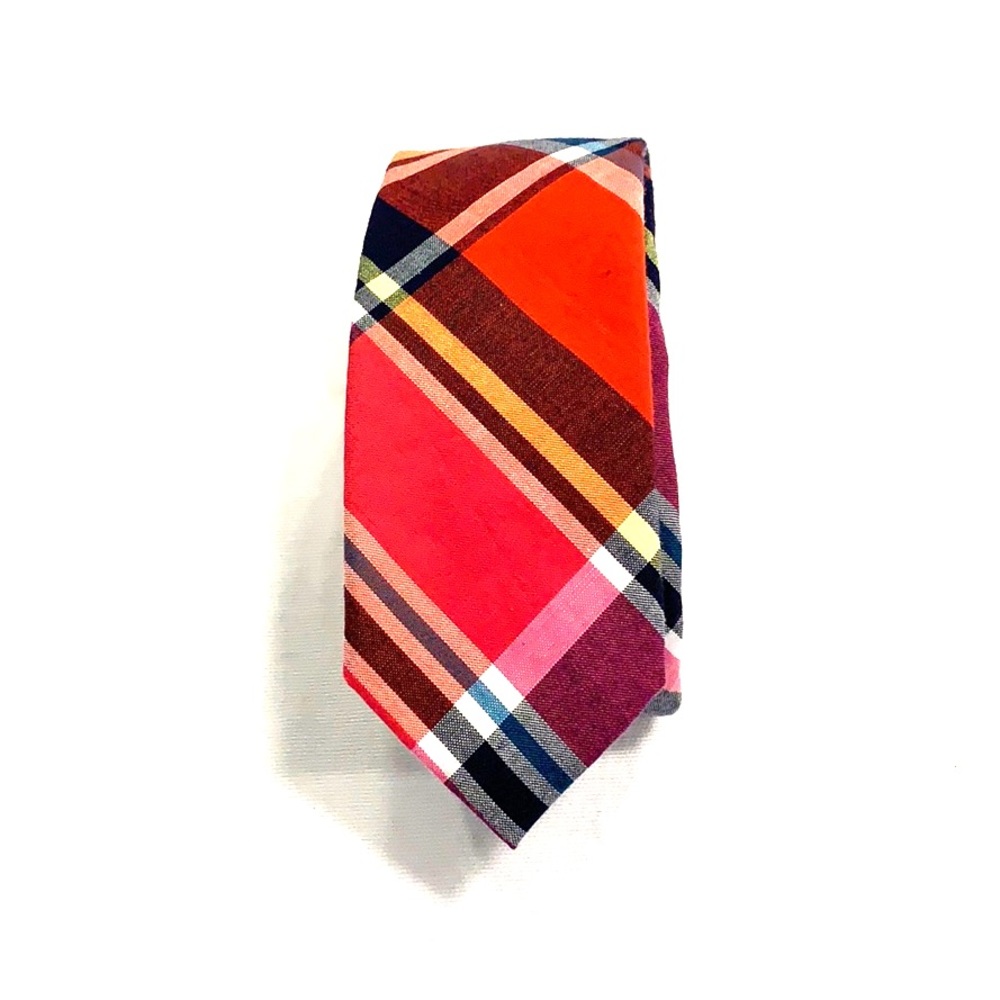 Express Patterned Cotton Slim Tie